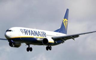 A Ryanair plane. Picture: PA MEDIA
