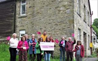 Residents in Ninebanks are celebrating the grant being given to refurbish their village hall.
