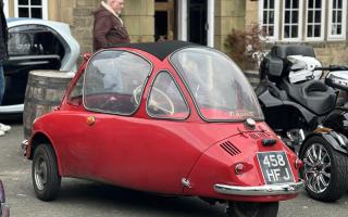 Three wheeler cars were the star of the show
