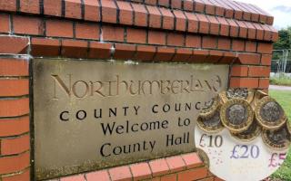 Northumberland County Council figures show pay gaps between women and men